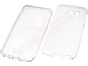 360 transparent TPU case for Samsung Galaxy S6 Edge, G925